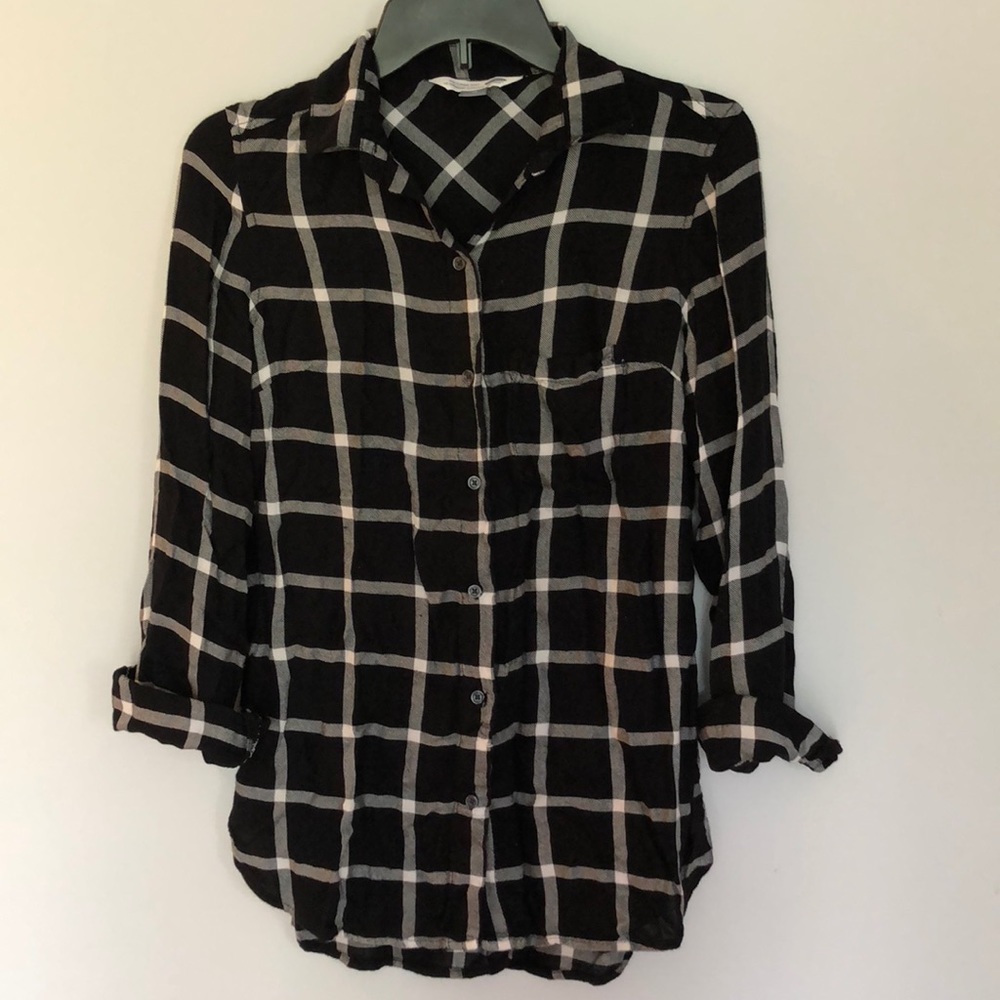 Old Navy Flannel Button Down Shirt